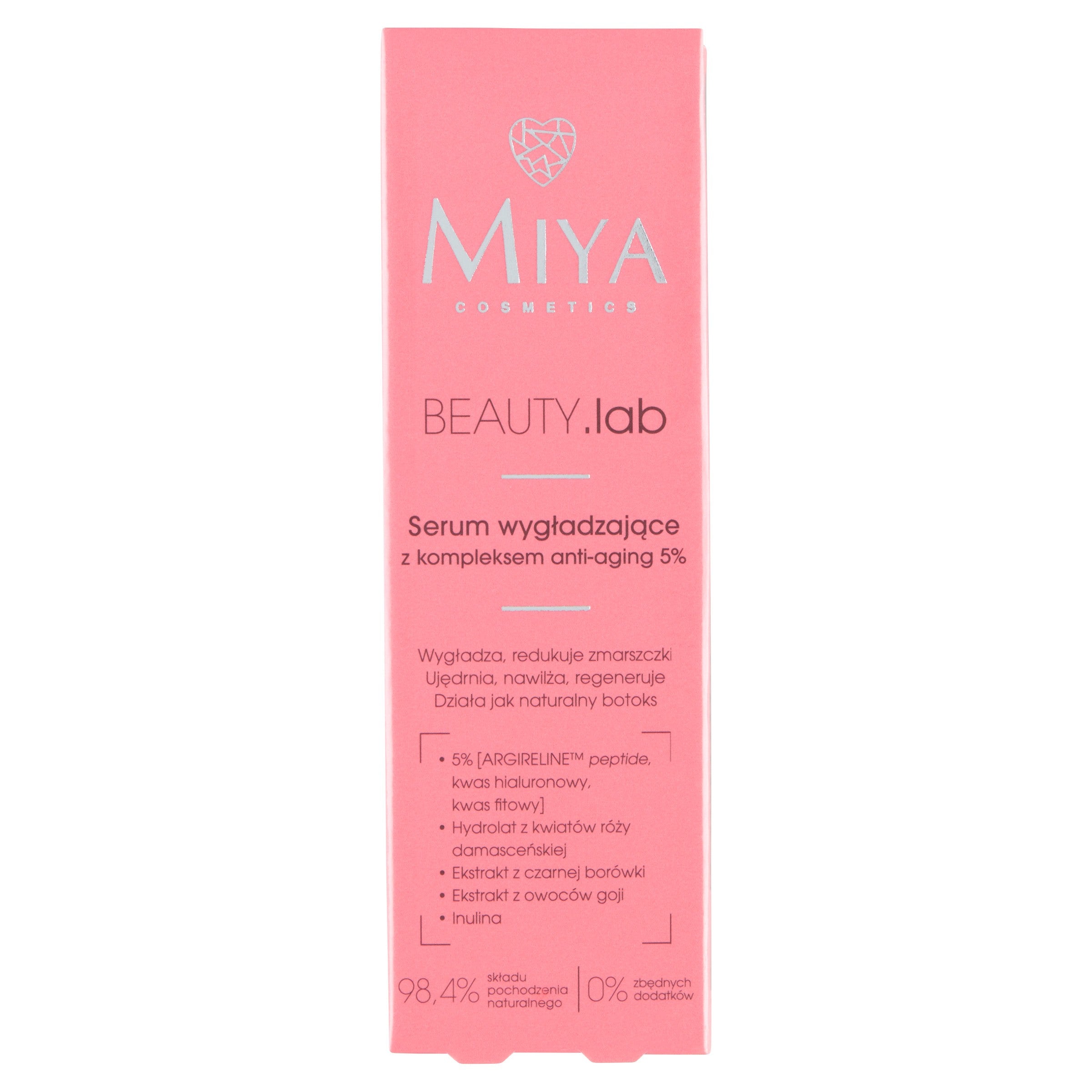 MIYA BEAUTY.lab Serum smoothing. anti-aging 5% 30ml | Vaistine1.lt