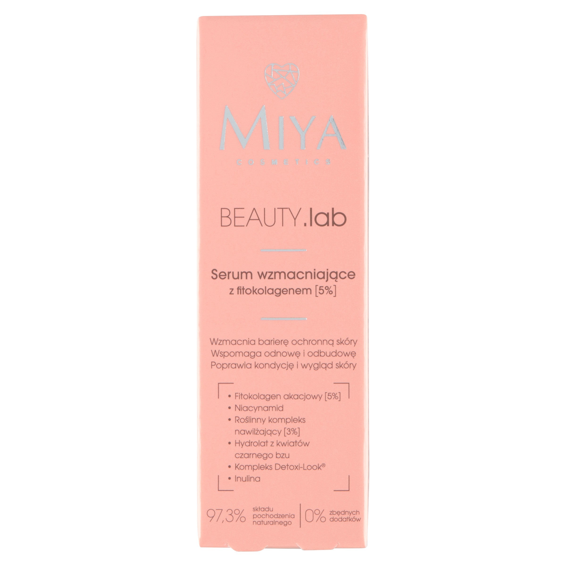 MIYA BEAUTY.lab Strengthening Serum with Phytocollagen 5% 30ml | Vaistine1.lt