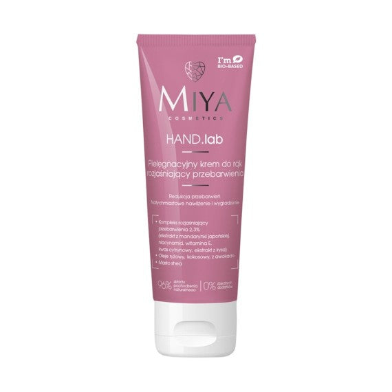 MIYA HAND.lab Rankų kremas nuo spalvų pakitimų 60ml | Vaistine1.lt