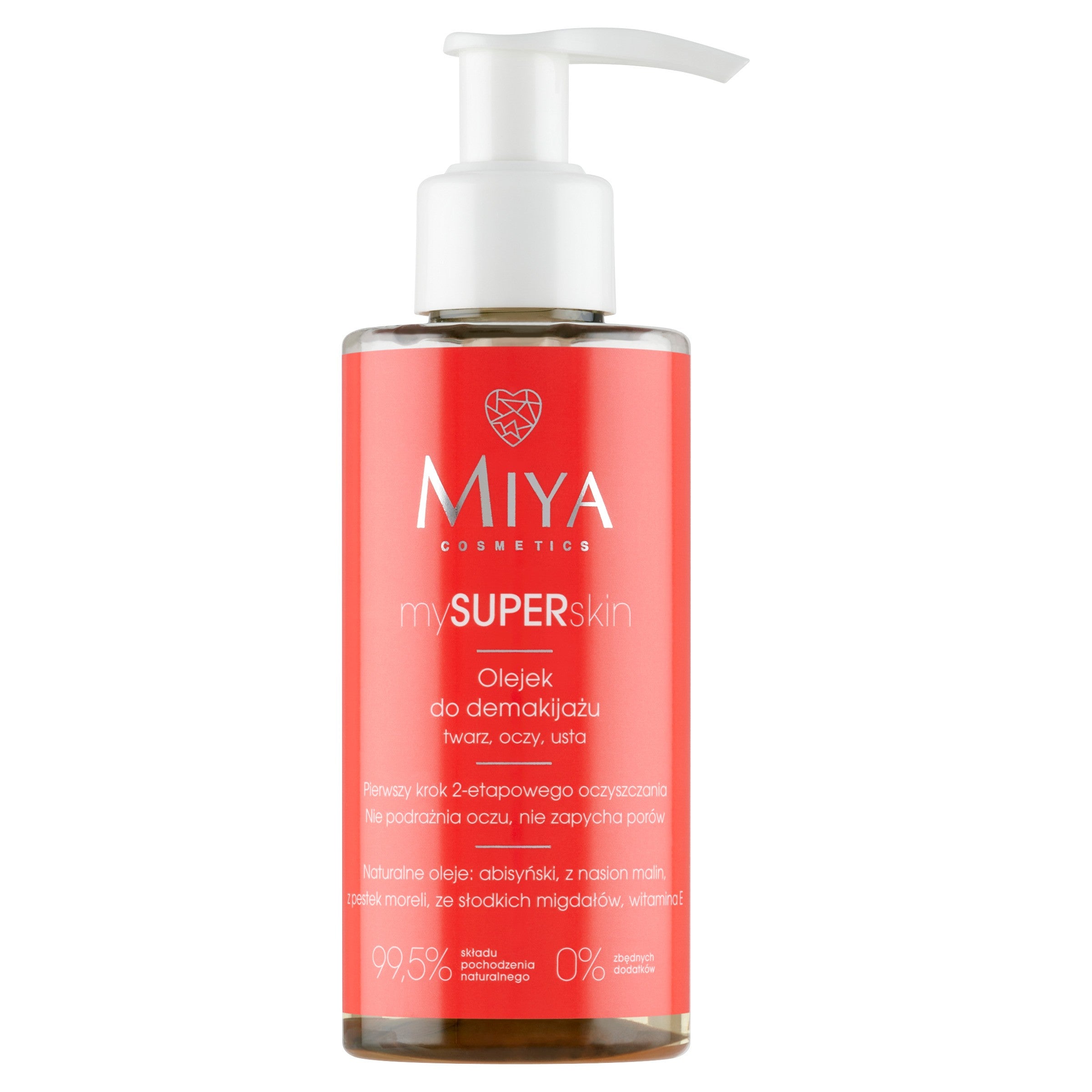 MIYA mySUPERskin Makeup Remover Oil for Eyes/Lips/Face 140ml | Vaistine1.lt