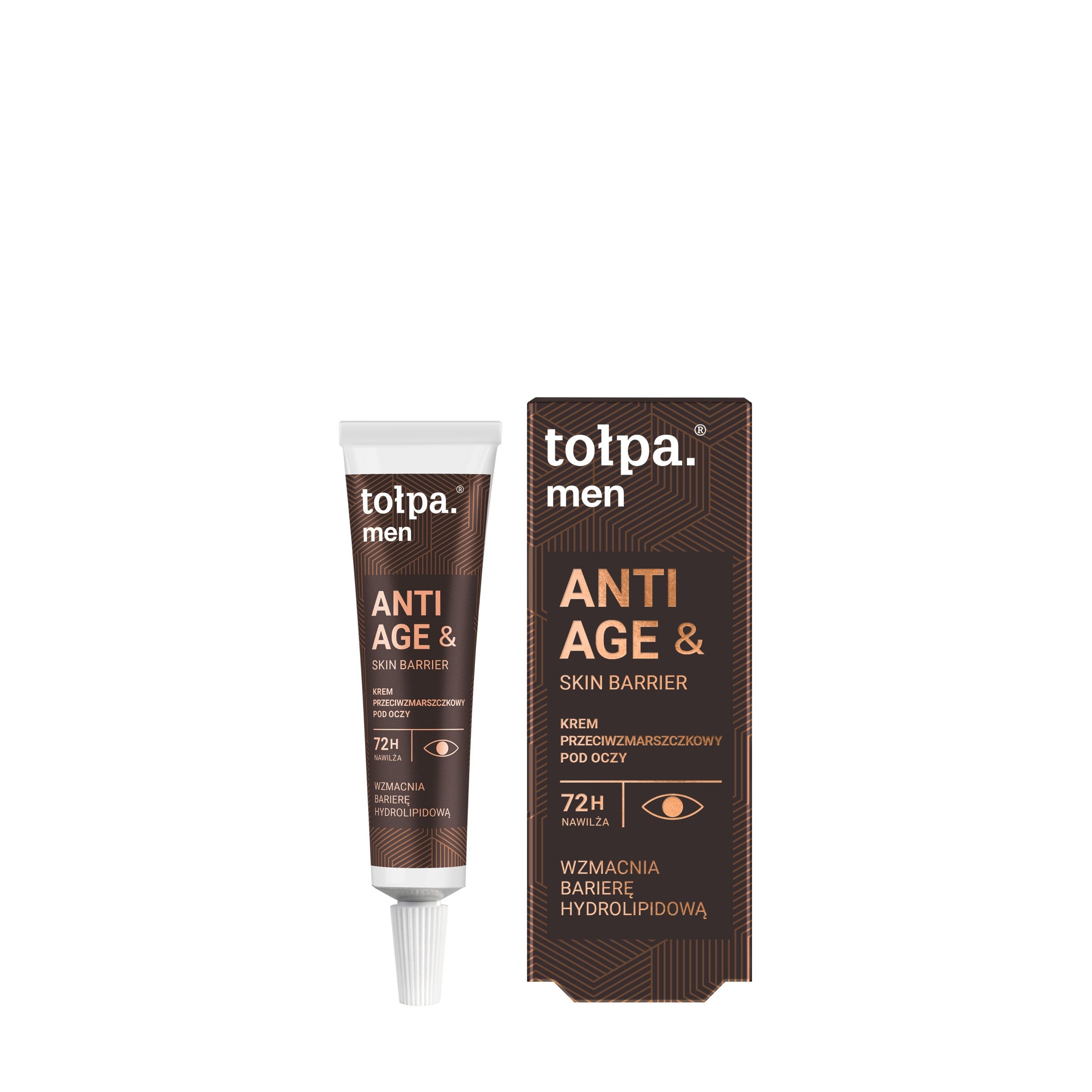 TOŁPA Men Anti Age & Skin Barrier Anti-wrinkle Eye Cream 10 ml | Vaistine1.lt