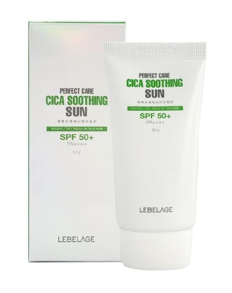 LEBELAGE Face Cream SPF 50+ Cica Soothing Sun 50g | Vaistine1.lt