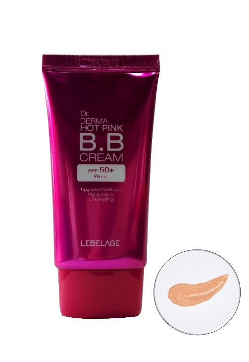 LEBELAGE Krem BB SPF 50+ Dr. Derma Hot Pink 30 ml | Vaistine1.lt