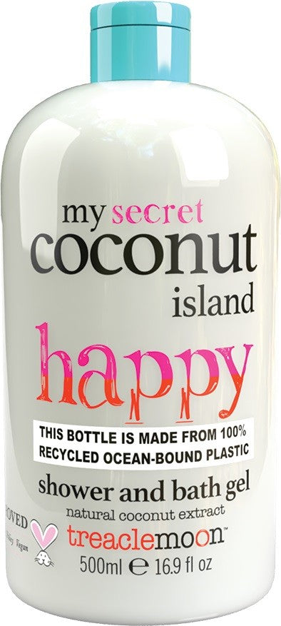 TREACLEMOON My Coconut Island Shower Gel and Bath Ocean, 500 ml | Vaistine1.lt