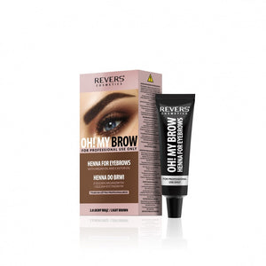 REVERS OH!MY BROW Henna for eyebrows 2.0 light brown  - Vaistine1.lt | WestPharmacy.eu