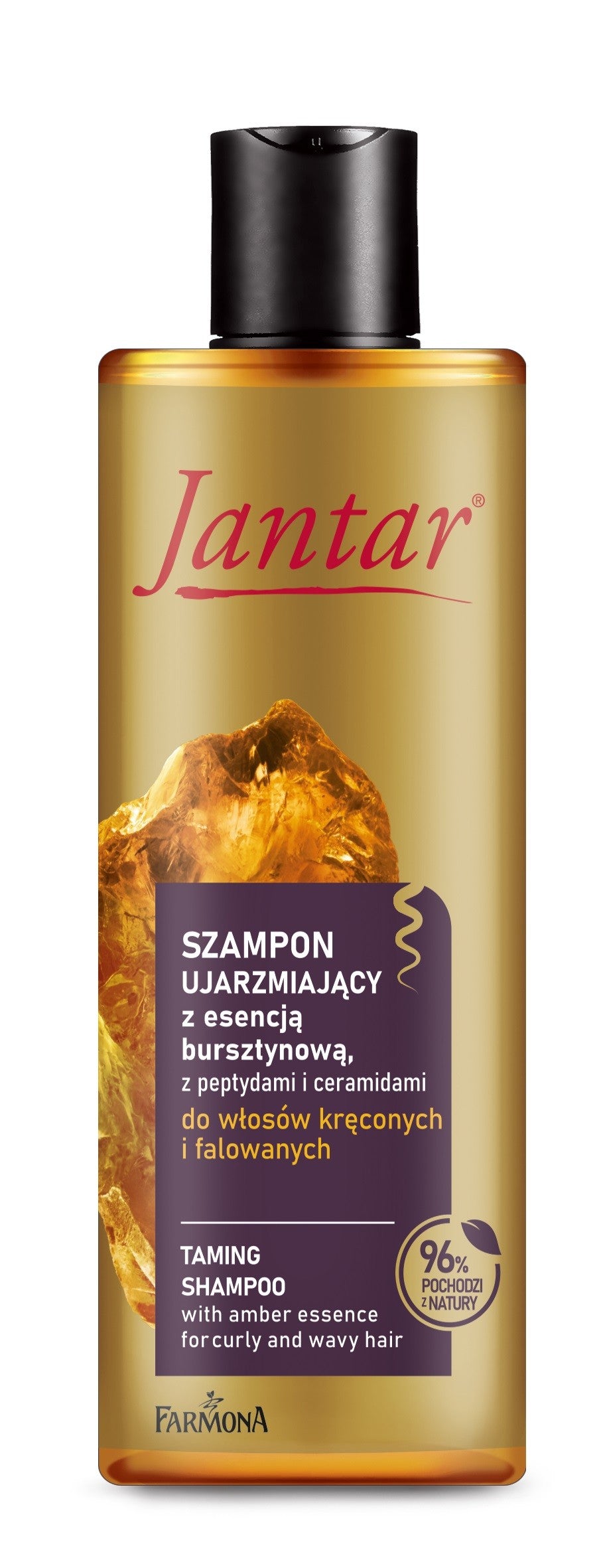 FARMONA Jantar taming shampoo with amber essence for curly and wavy hair 300 ml | Vaistine1.lt