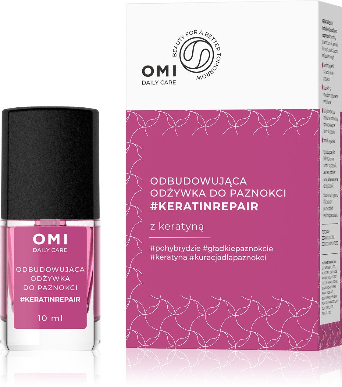 OMI Daily Care Nail Conditioner Repairing #KERATINREPAIR with keratin 10 ml | Vaistine1.lt