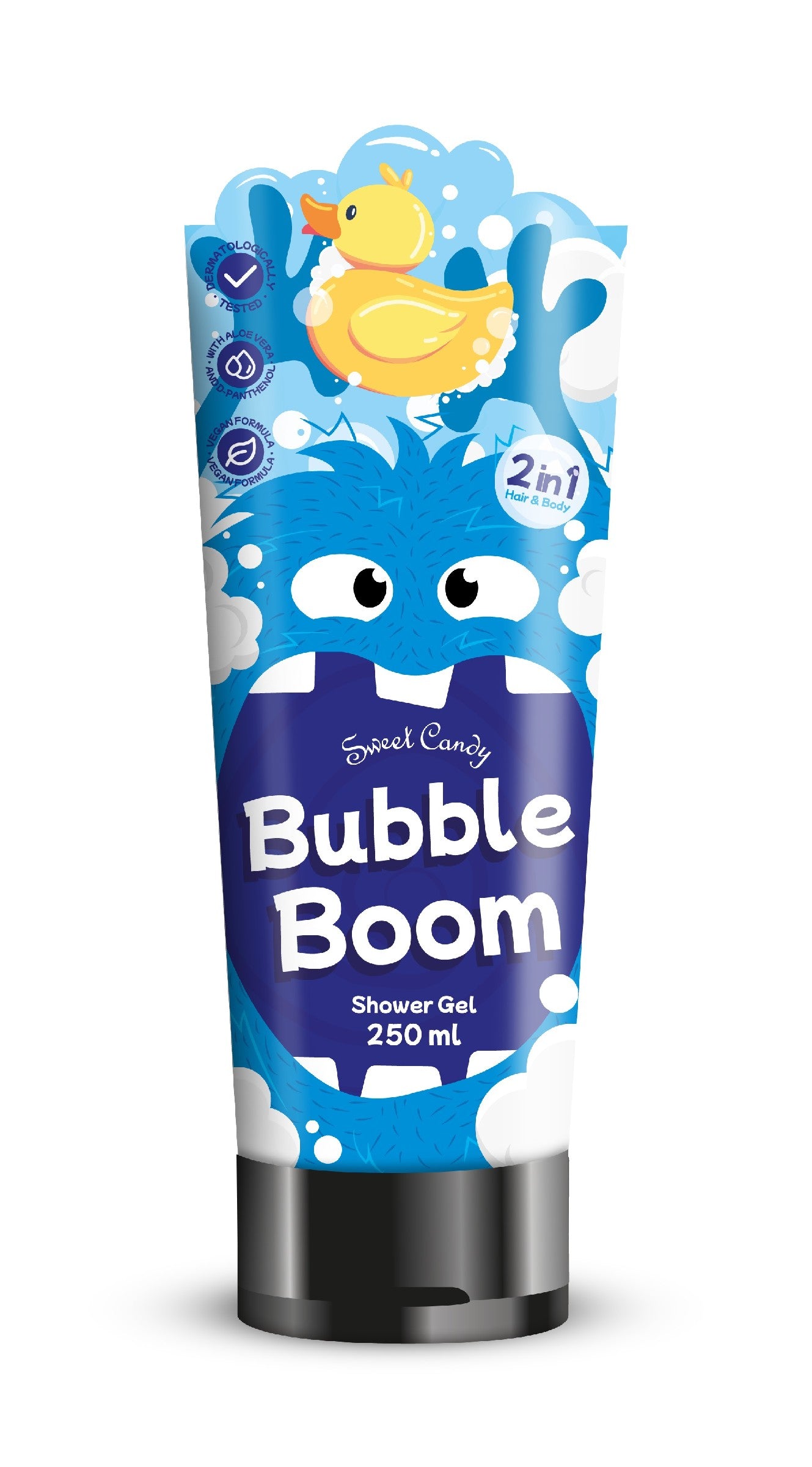 SWEET CANDY Shampoo and shower gel 2in1 - Bubble Boom 250 ml | Vaistine1.lt