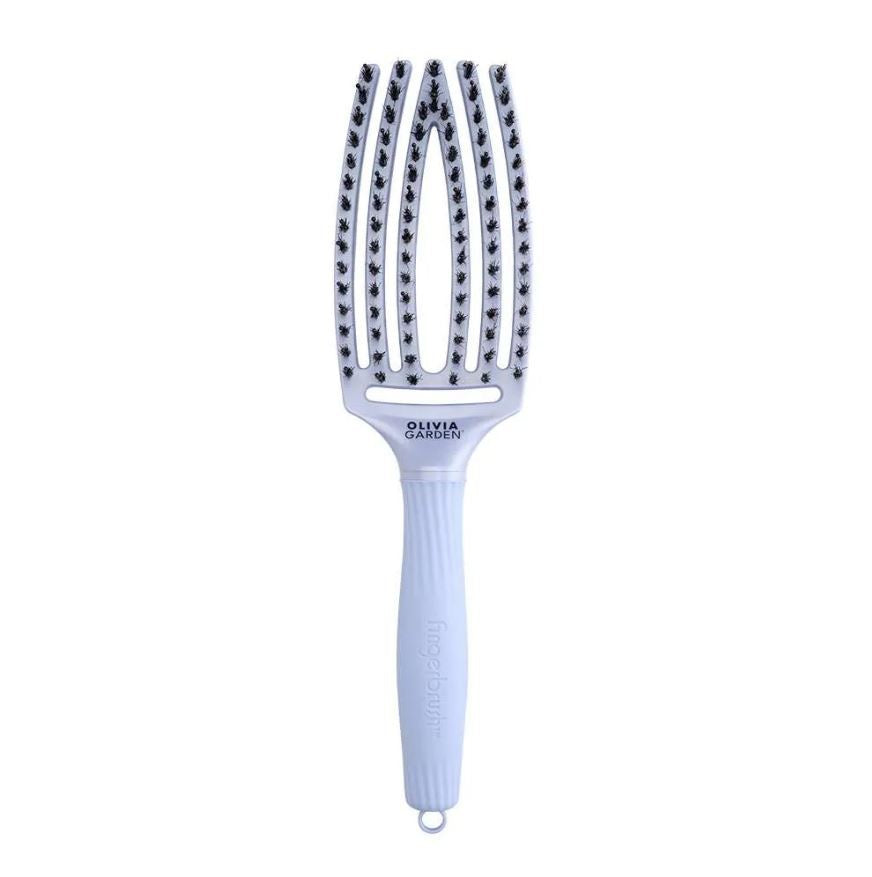 OLIVIA GARDEN Fingerbrush Arctic Lights Polar Blue combing brush  - Vaistine1.lt | WestPharmacy.eu