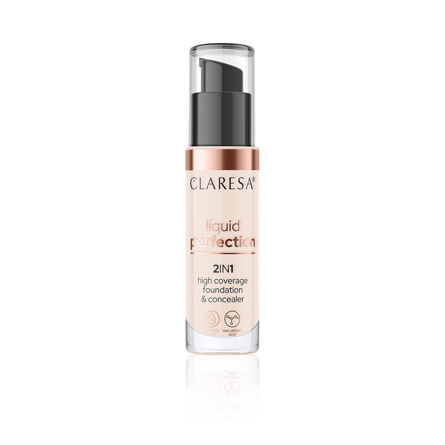 CLARESA Liquid Perfect 2-in-1 Concealer and Covering Primer No. 101 34g  - Vaistine1.lt | WestPharmacy.eu