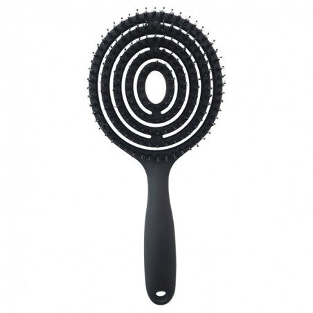 ECARLA Brush for massaging and detangling hair - black SCZ09CZ  - Vaistine1.lt | WestPharmacy.eu