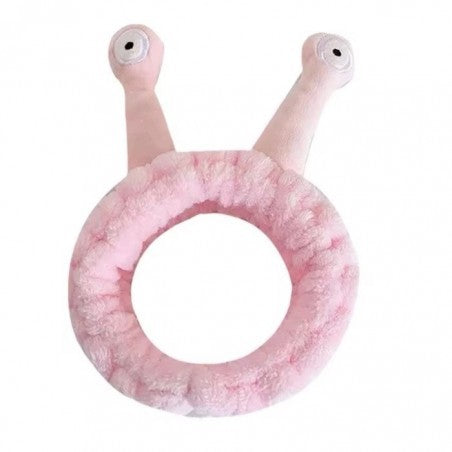 ECARLA cosmetic hair band - snail, pink OPK22R  - Vaistine1.lt | WestPharmacy.eu