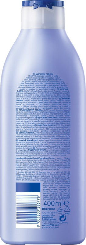 NIVEA Body Milk Smooth Sensation 400 ml.  - Vaistine1.lt | WestPharmacy.eu