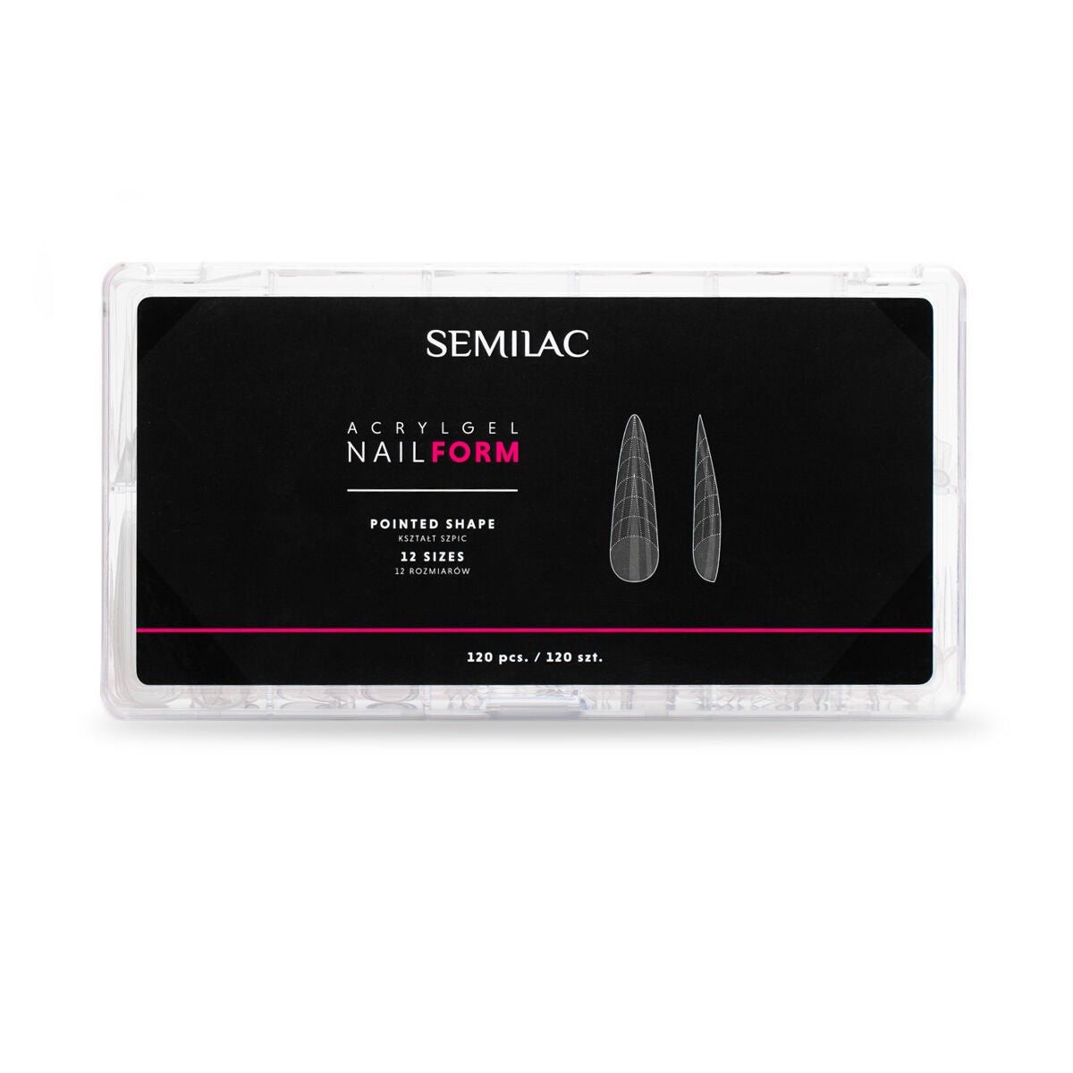 SEMILAC Acrylgel Nail Form Pointed Forms 120 pcs.  - Vaistine1.lt | WestPharmacy.eu