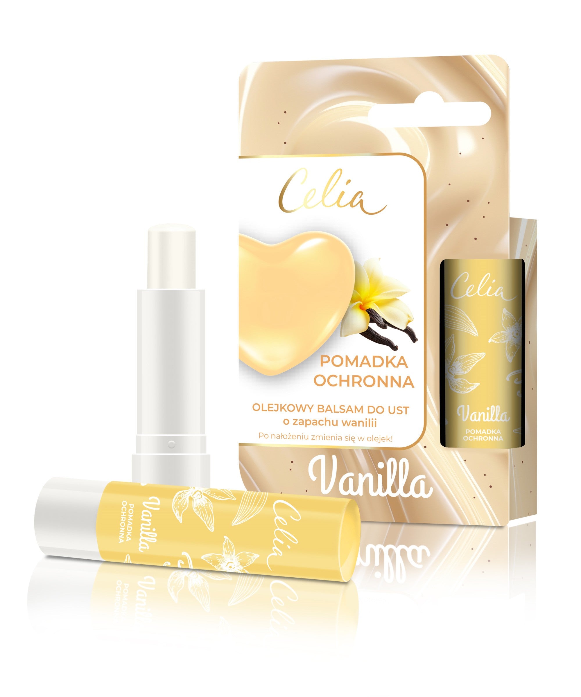 CELIA Oil Lip Balm - Vanilla 4 g  - Vaistine1.lt | WestPharmacy.eu