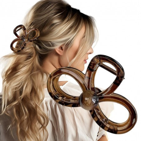 ECARLA Hair Buckle XL 9x5.5cm transparent Brown SP365  - Vaistine1.lt | WestPharmacy.eu