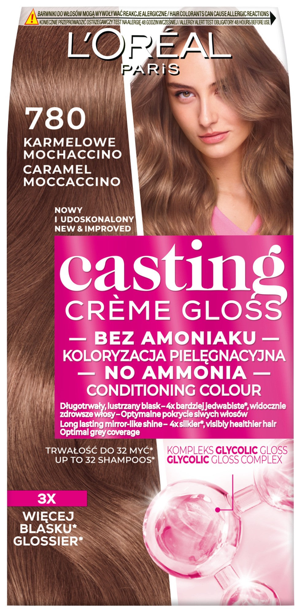 LOREAL Casting Creme Gloss Cream Colour No. 780 Caramel Mochaccino  - Vaistine1.lt | WestPharmacy.eu