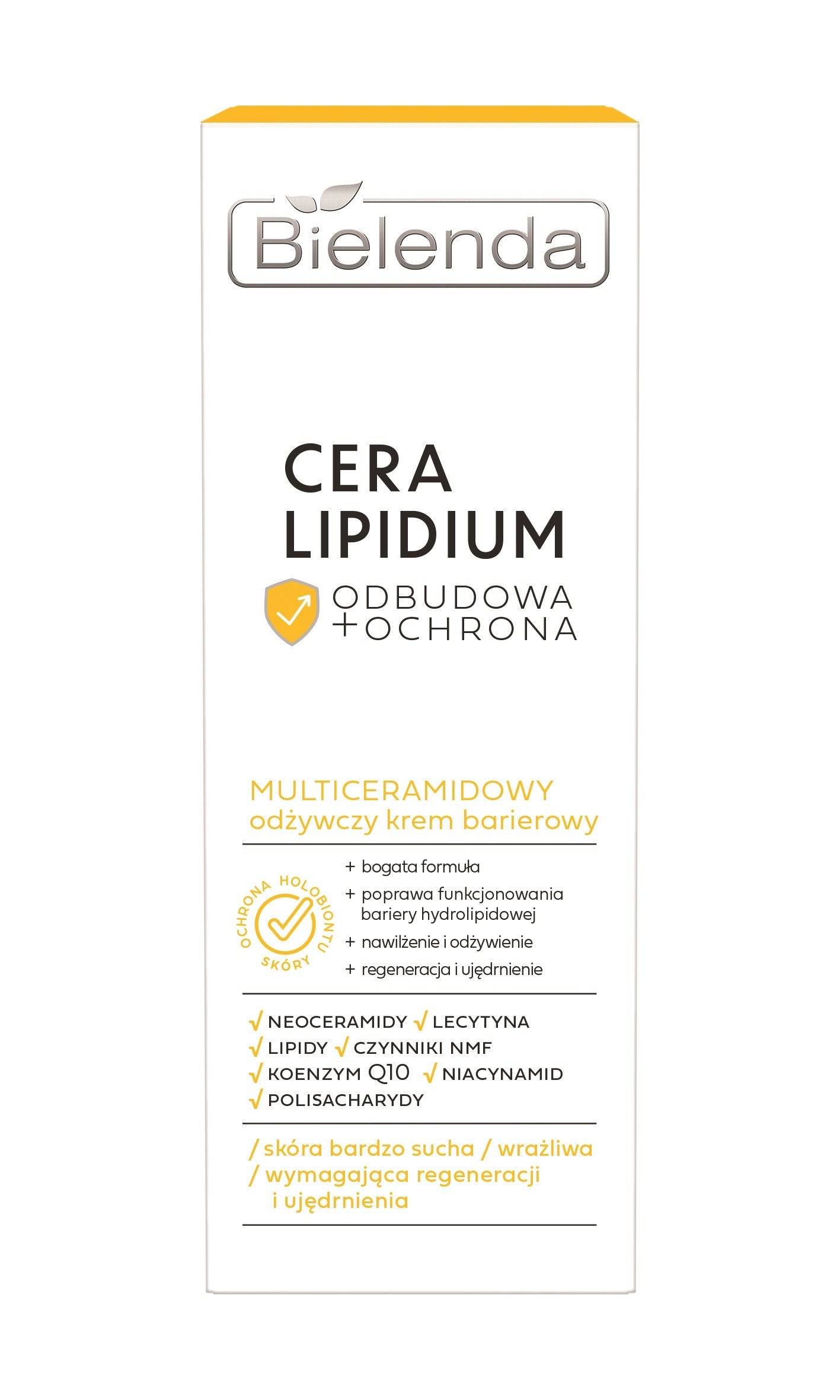 BIELENDA Cera Lipidium Reconstruction + Protection Multicamide Nourishing Barrier Cream 50 ml  - Vaistine1.lt | WestPharmacy.eu