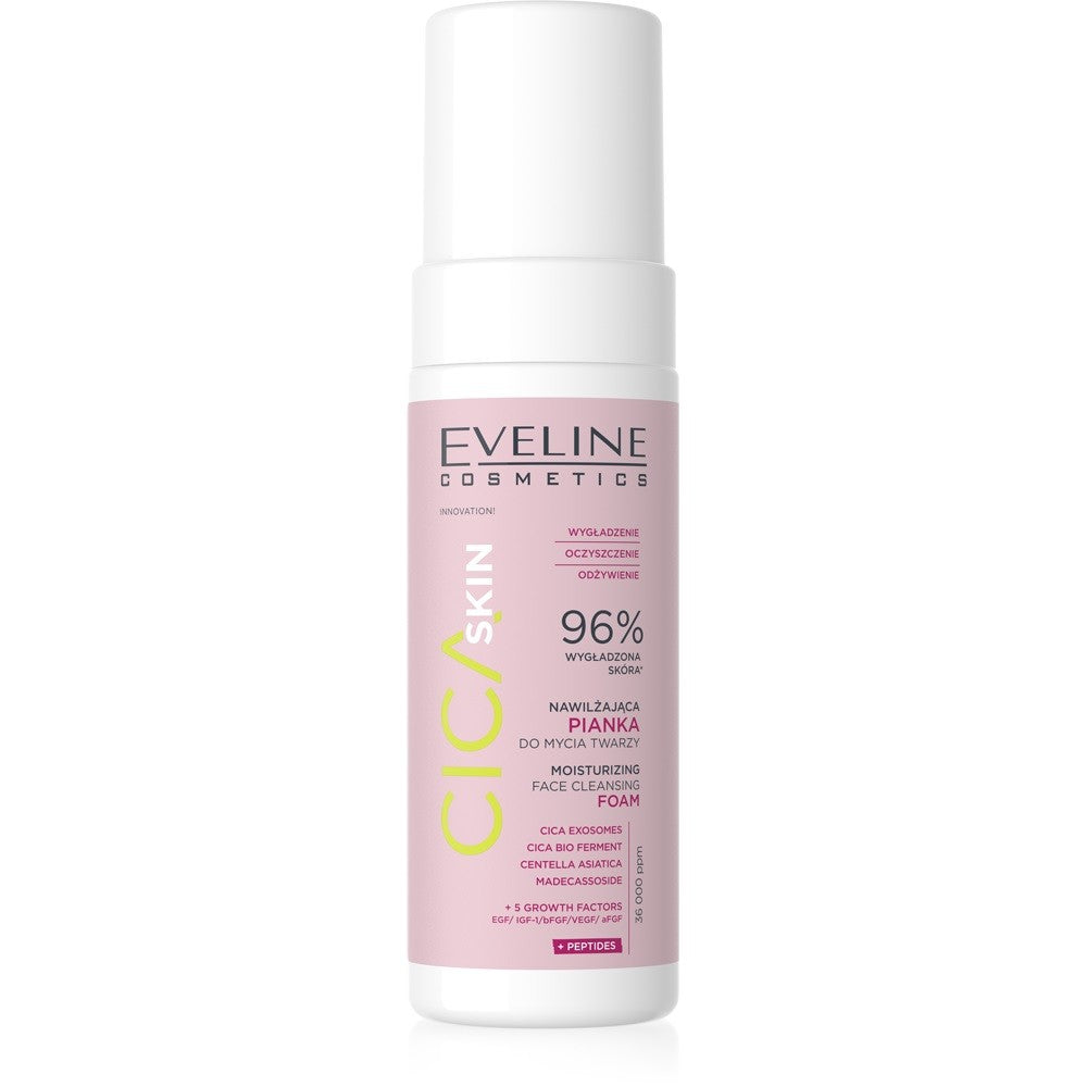 EVELINE CICA Skin Moisturizing Foaming Face Wash 150 ml  - Vaistine1.lt | WestPharmacy.eu