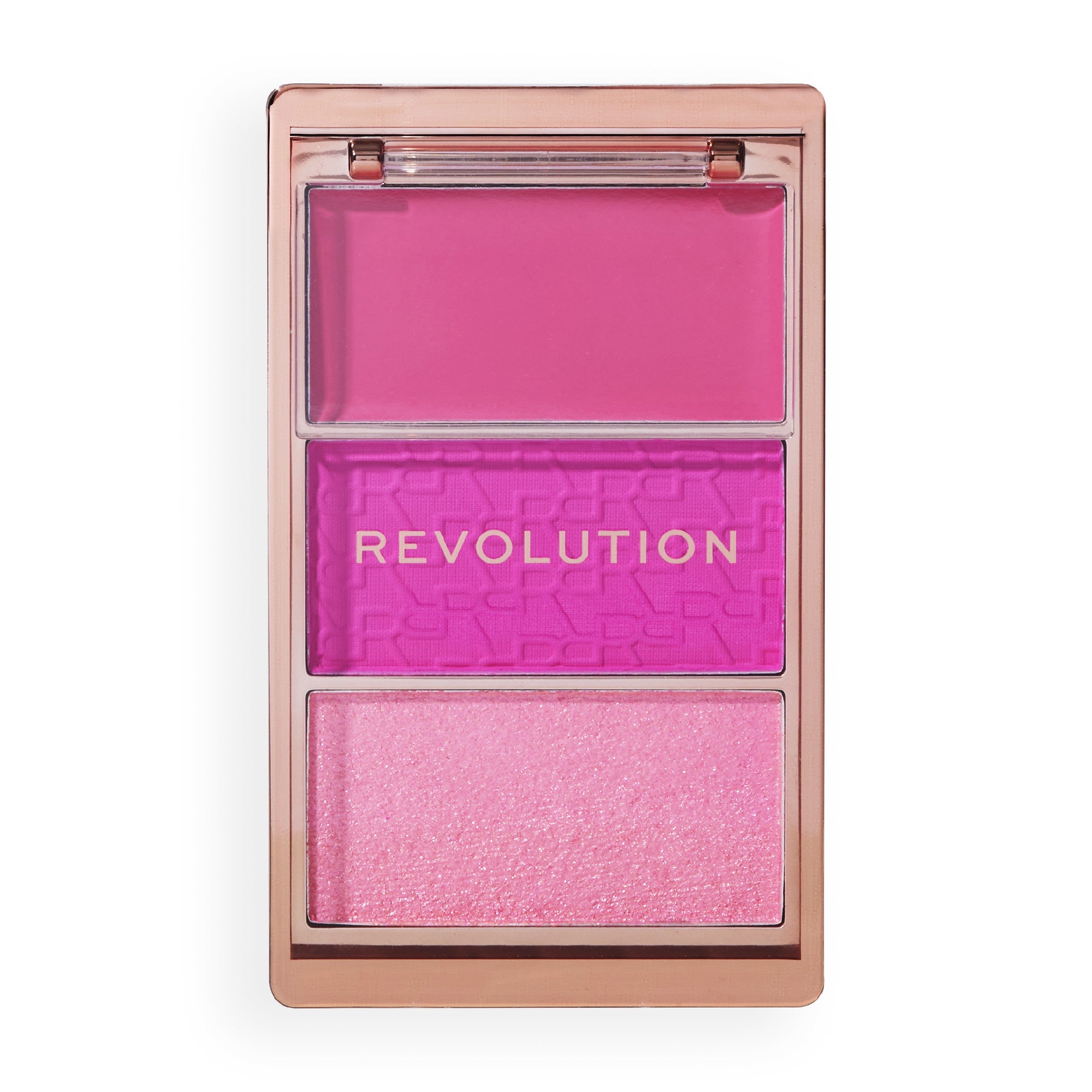 REVOLUTION Icon Hot Pink Flag Blush Palette  - Vaistine1.lt | WestPharmacy.eu