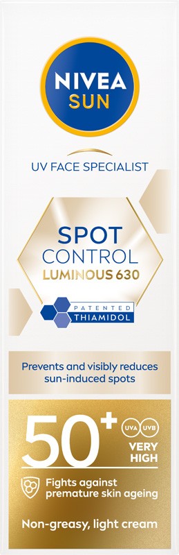 NIVEA Sun Brightening Face Cream Dark Spot Control SPF 50+ 50  - Vaistine1.lt | WestPharmacy.eu