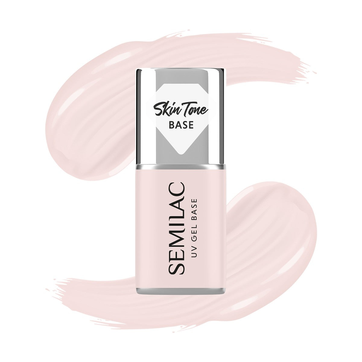SEMILAC Skin Tone cover base for hybrid varnishes semi-transparent Écru 7 ml  - Vaistine1.lt | WestPharmacy.eu