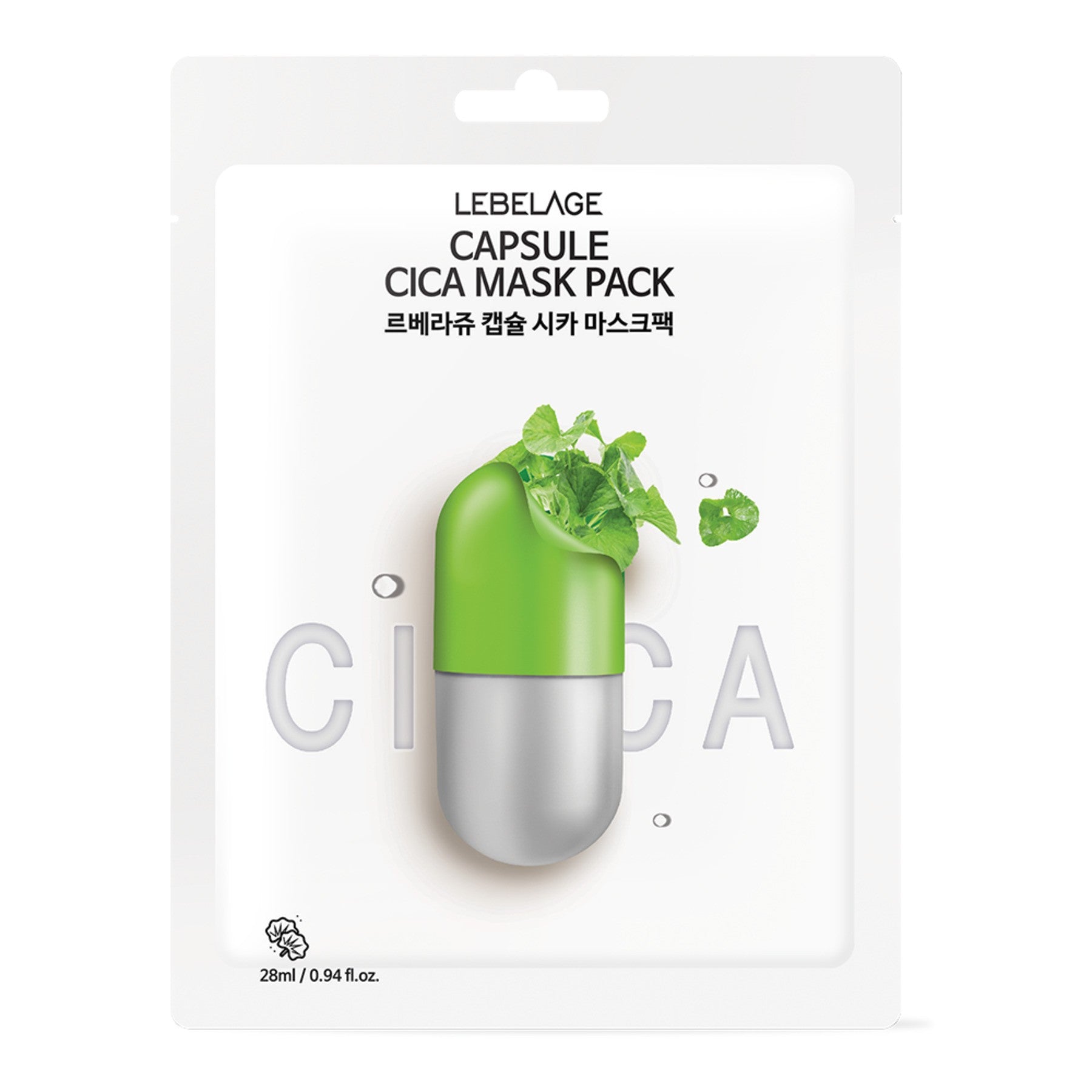 LEBELAGE Mask in Armpit Dr. Capsule Cica  - Vaistine1.lt | WestPharmacy.eu