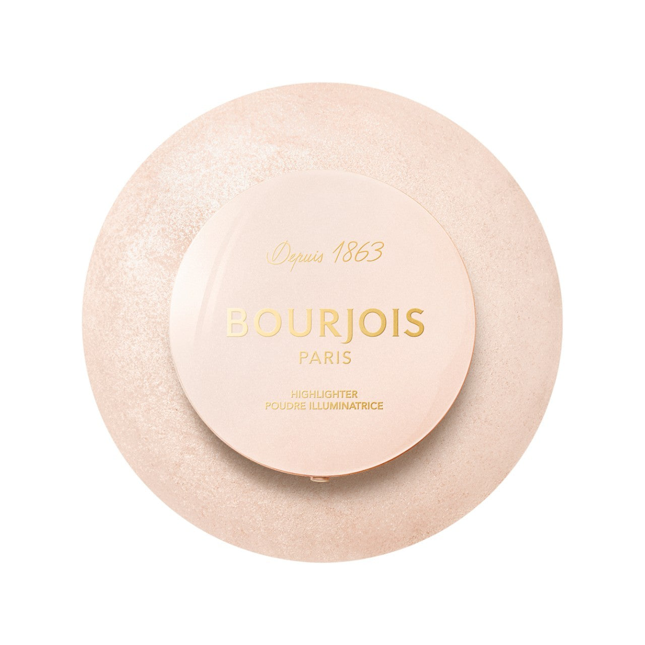 BOURJOIS Maxi Round Pot Face Highlighter Champagne  - Vaistine1.lt | WestPharmacy.eu