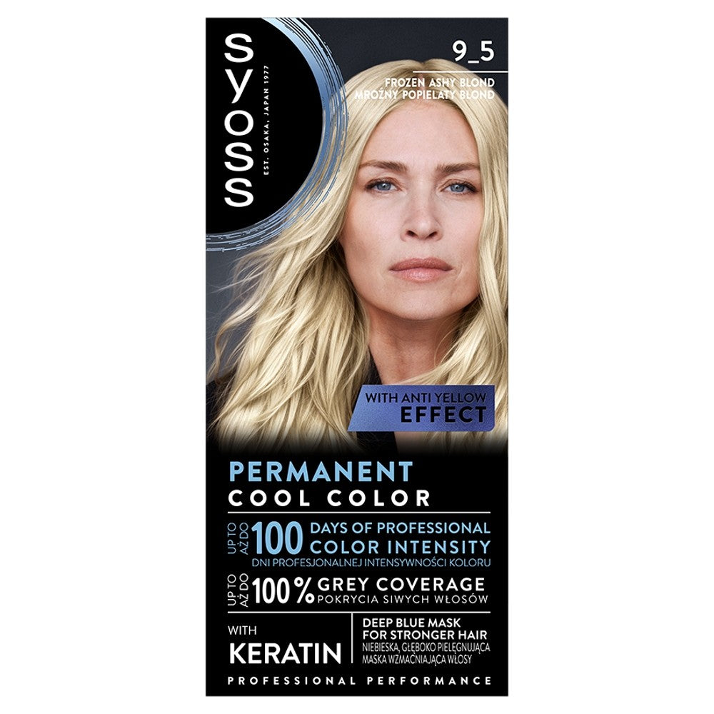 Schwarzkopf Syoss Haarverf Koud Parelblond Nr. 9-5 1 st.