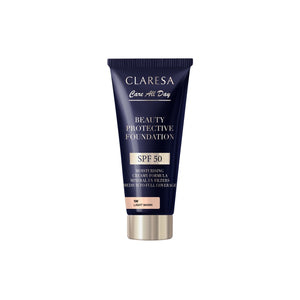 CLARESA Beauty Protective Foundation Moisturizing foundation with SPF 50 1W Light Warm 30 ml.  - Vaistine1.lt | WestPharmacy.eu