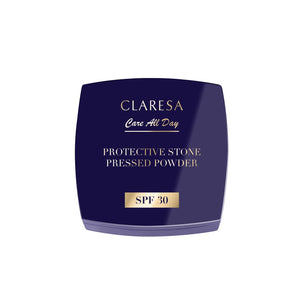 CLARESA Protective Stone Pressed Powder Fixing Powder with SPF 30 Universal 10 g  - Vaistine1.lt | WestPharmacy.eu