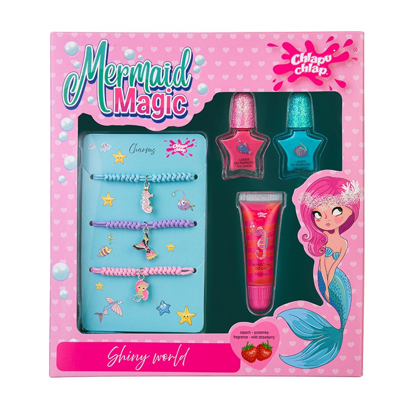 CHLAPU CHLAP Mermaid Magic baby set with bracelets, nail polish and glitter  - Vaistine1.lt | WestPharmacy.eu