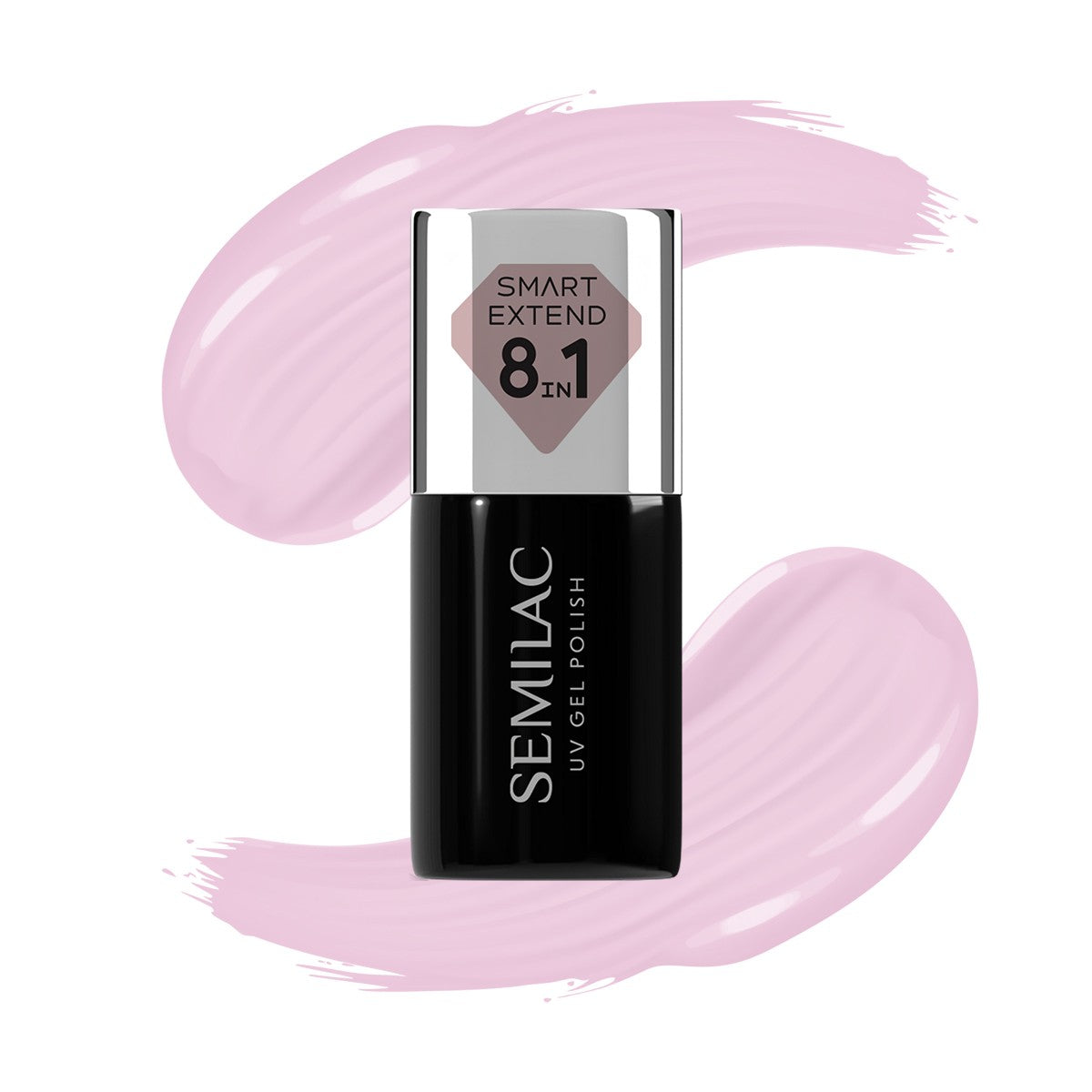 SEMILAC Smart Extend Hybrid Varnish Delicate Pink no. 803 7 ml  - Vaistine1.lt | WestPharmacy.eu