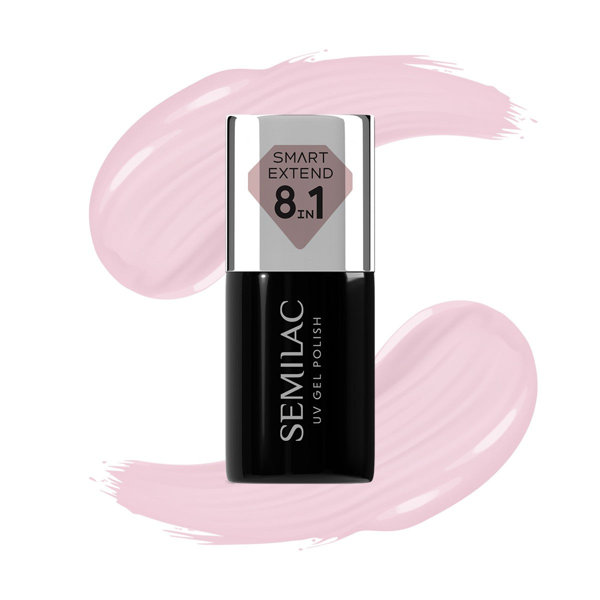 SEMILAC Smart Extend Hybrid Varnish Tender Pink no. 809 7 ml  - Vaistine1.lt | WestPharmacy.eu