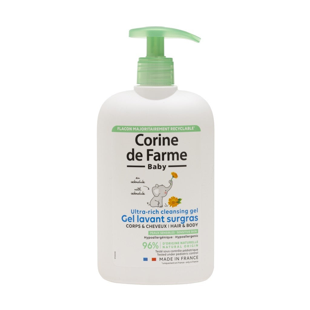 CORINE DE FARME Baby Gentle 2-in-1 Body Gel 500 ml  - Vaistine1.lt | WestPharmacy.eu
