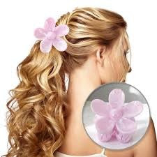 ECARLA Hair Buckle XL Flower Marble Pink SP379R  - Vaistine1.lt | WestPharmacy.eu
