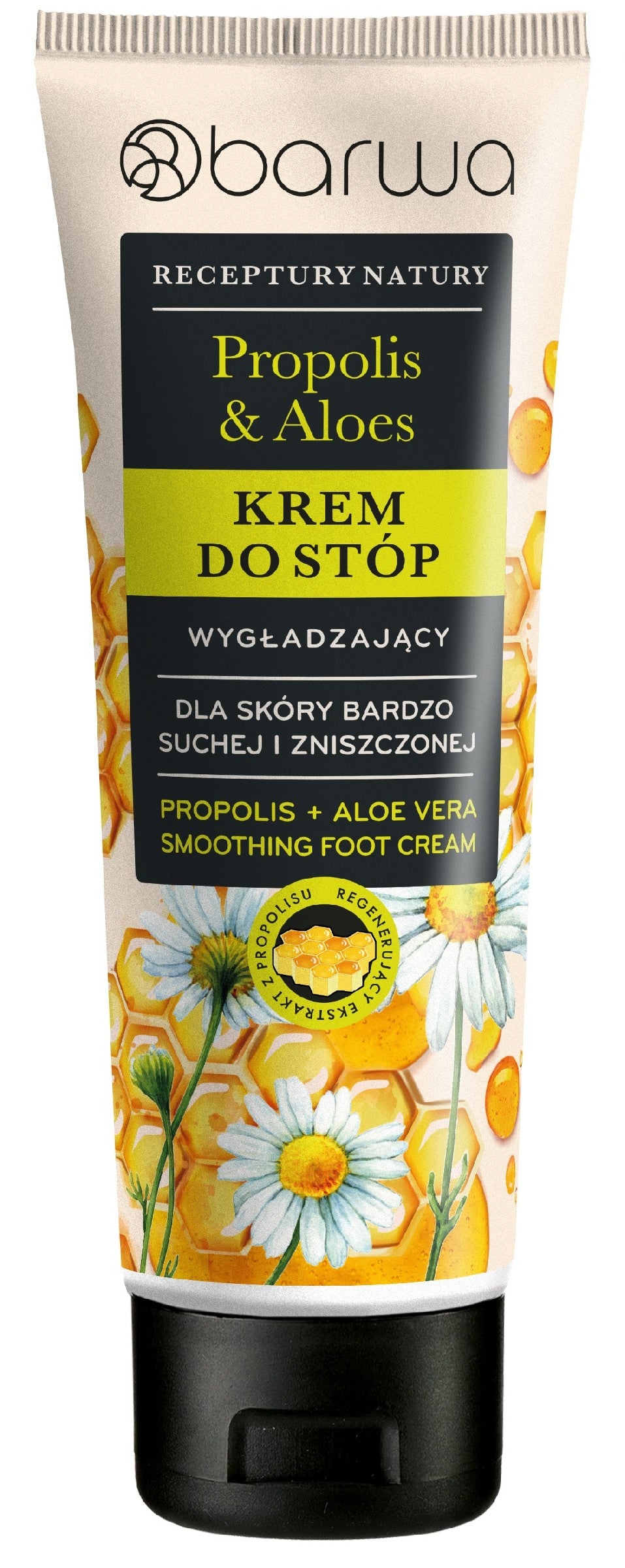BARWA Nature's Recipes Smoothing Foot Cream - Propolis & Aloe Vera 100 ml  - Vaistine1.lt | WestPharmacy.eu