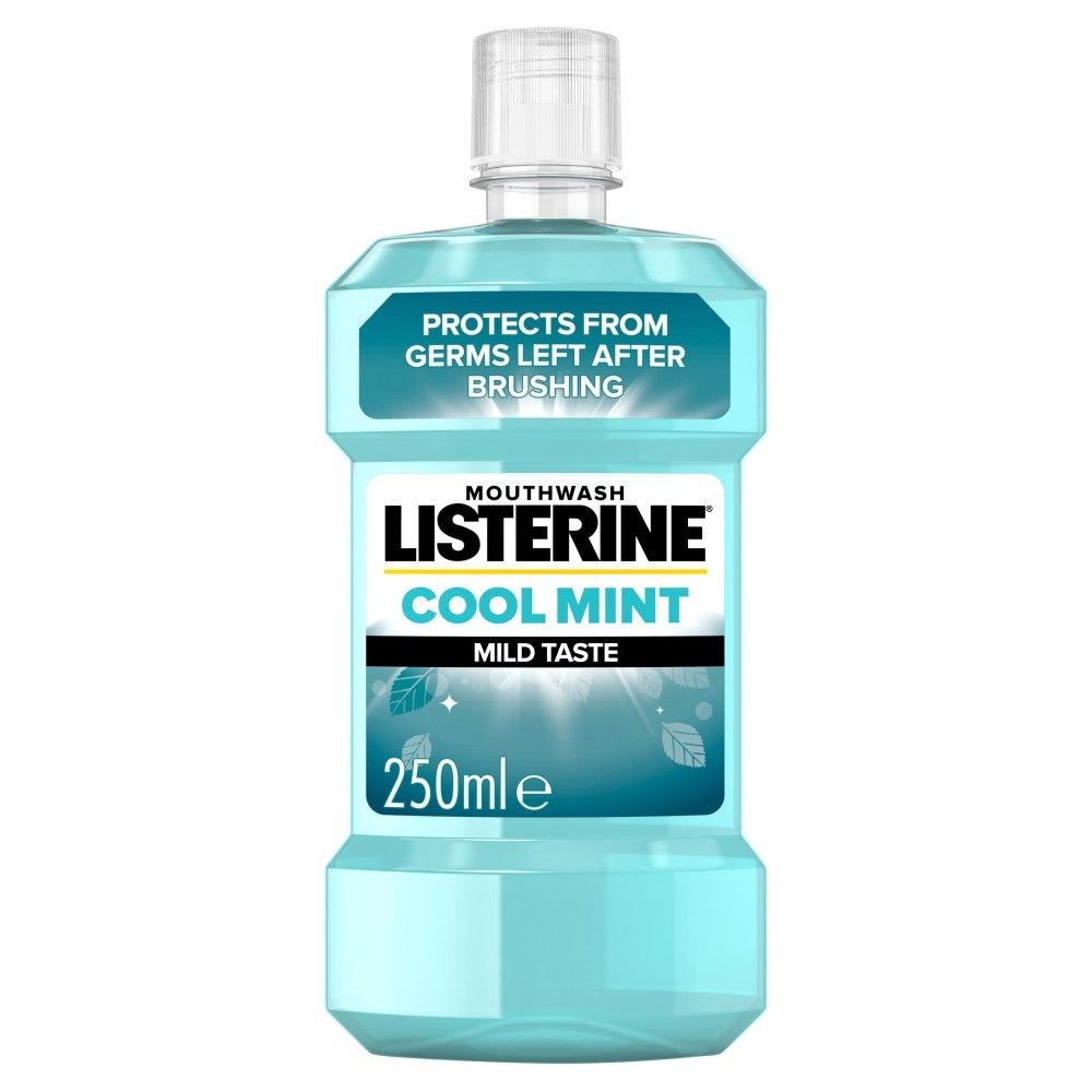 LISTERINE Cool Mint Mild Taste mouthwash without alcohol 250 ml.  - Vaistine1.lt | WestPharmacy.eu