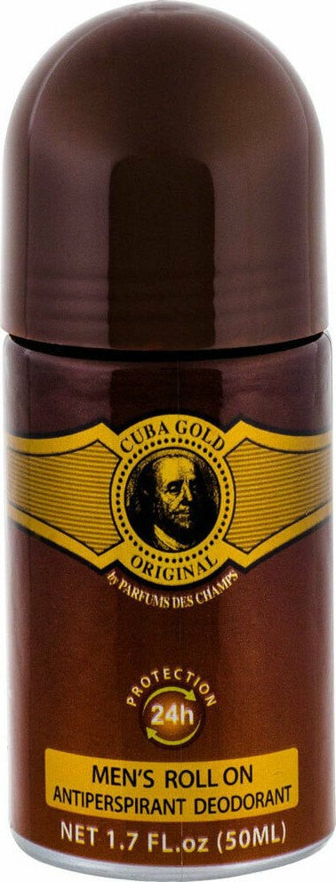 CUBA Gold Men's Deodorant Roll-On 50 ml.  - Vaistine1.lt | WestPharmacy.eu