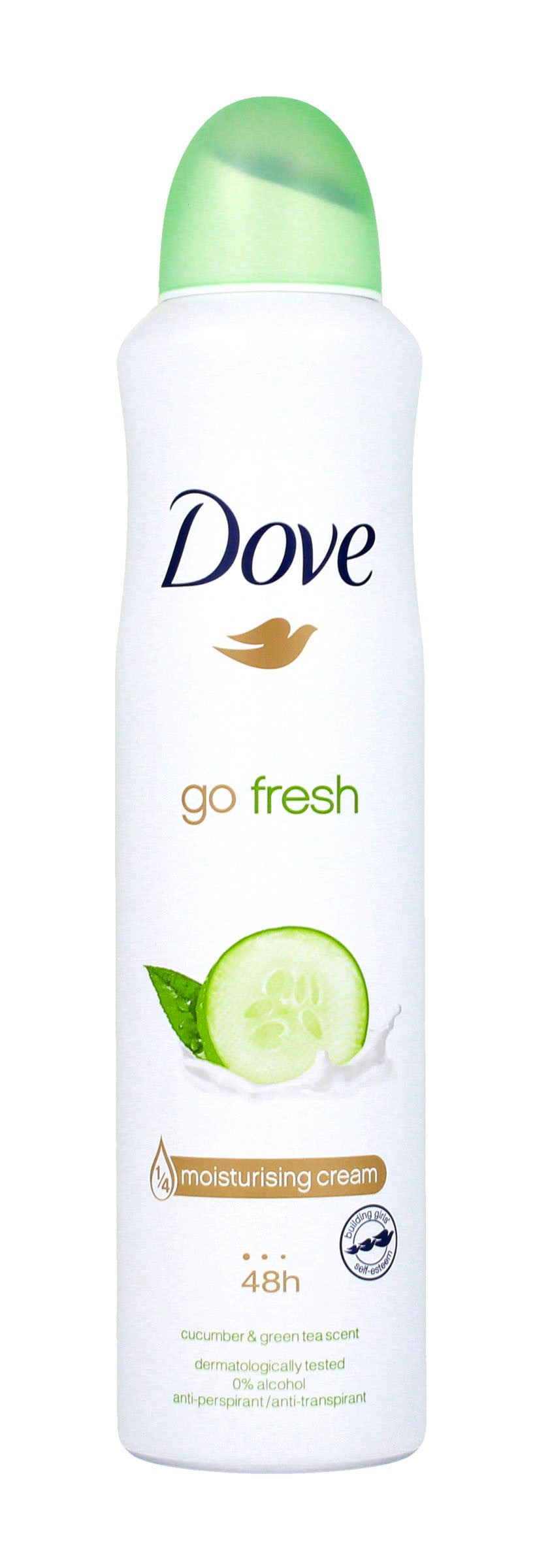 DOVE Go Fresh Cucumber & Green Tea Deodorant antiperspirant for women spray 250 ml.  - Vaistine1.lt | WestPharmacy.eu
