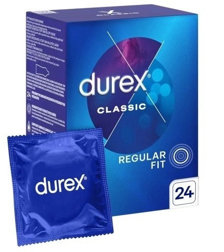 DUREX Classic Classic condoms 24 pcs.  - Vaistine1.lt | WestPharmacy.eu