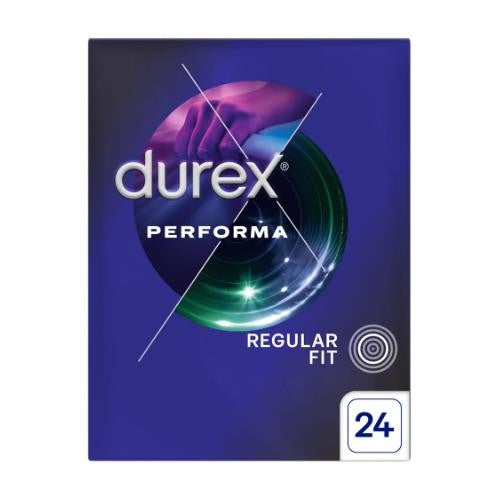 DUREX Performa Condoms with intercourse extending gel 24 pcs.  - Vaistine1.lt | WestPharmacy.eu