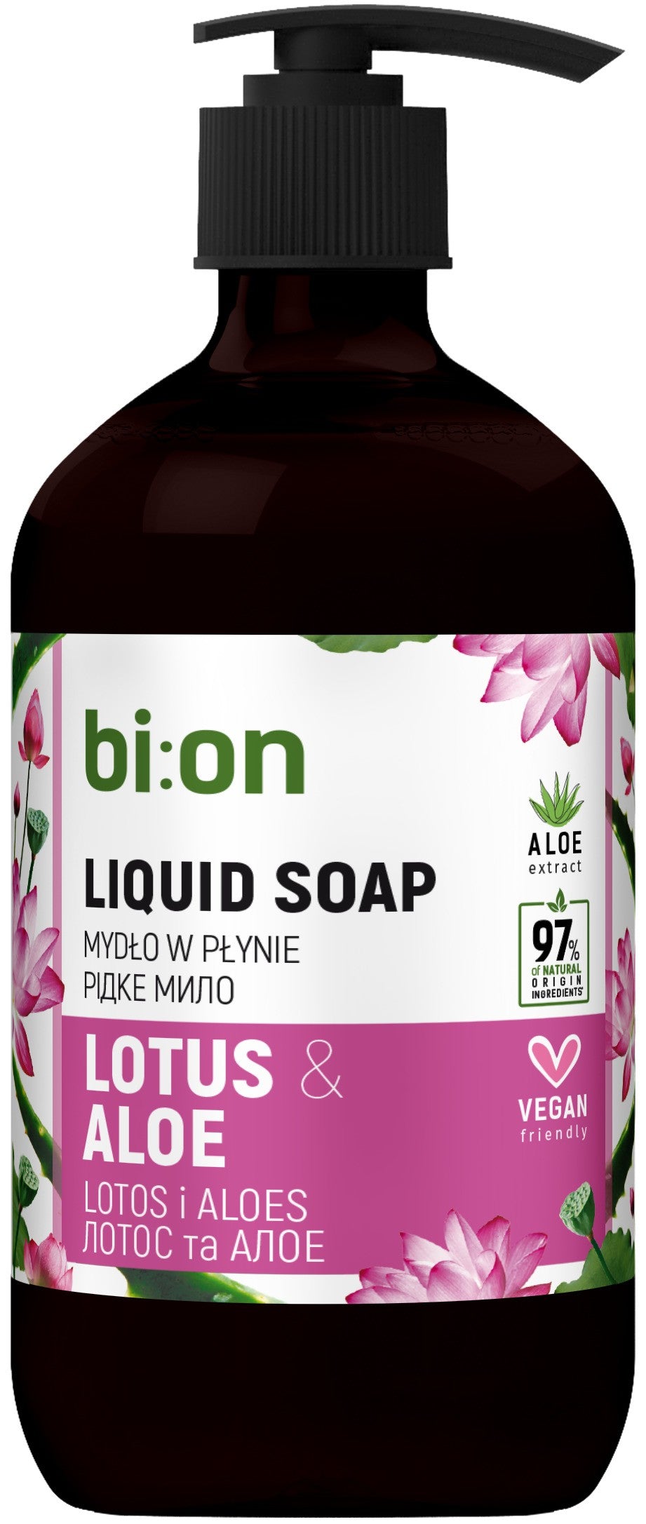 BIO NATURELL Creamy liquid soap with pump Lotus and Aloe Vera 473 ml  - Vaistine1.lt | WestPharmacy.eu