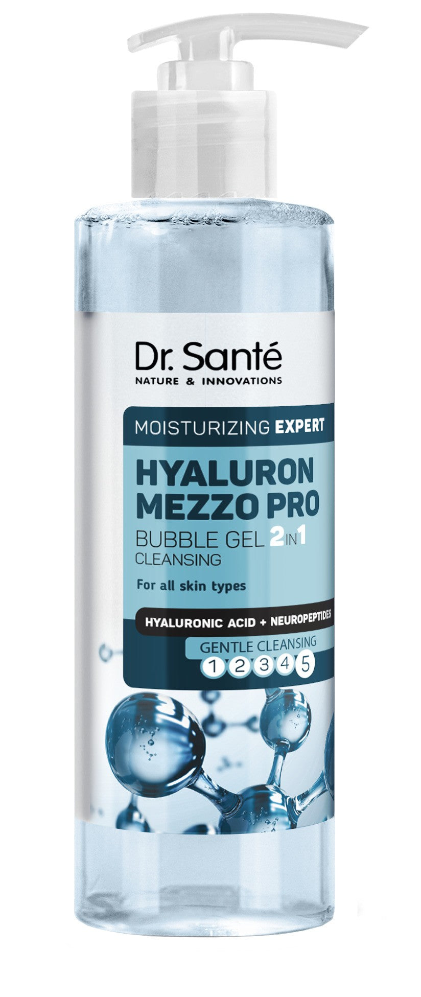 DR.SANTE Hyaluron Mezzo Pro 2-in-1 Face Wash Gel 200 ml | Vaistine1.lt | WestPharmacy.eu