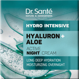 DR.SANTE Hydro Intensive Active Night Cream Hyaluron+Aloe 50 ml | Vaistine1.lt | WestPharmacy.eu