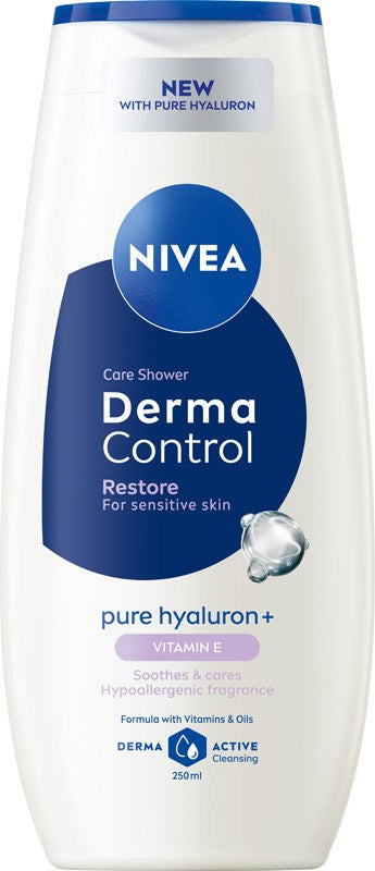 NIVEA Derma Control Restore Shower Gel 250 ml.  - Vaistine1.lt | WestPharmacy.eu