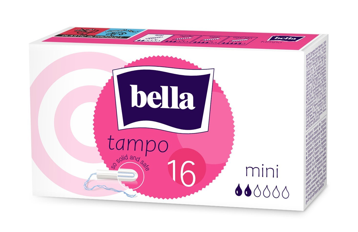 BELLA Premium Comfort Mini Tampons, 16 pcs. | Vaistine1.lt | WestPharmacy.eu