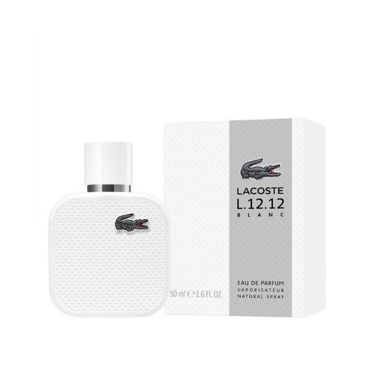 LACOSTE  L.12.12 Blanc Pour Homme Eau de Parfum for Men 50 ml | Vaistine1.lt | WestPharmacy.eu