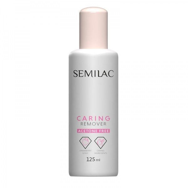 SEMILAC Nourishing acetone-free nail polish remover 125 ml | Vaistine1.lt | WestPharmacy.eu