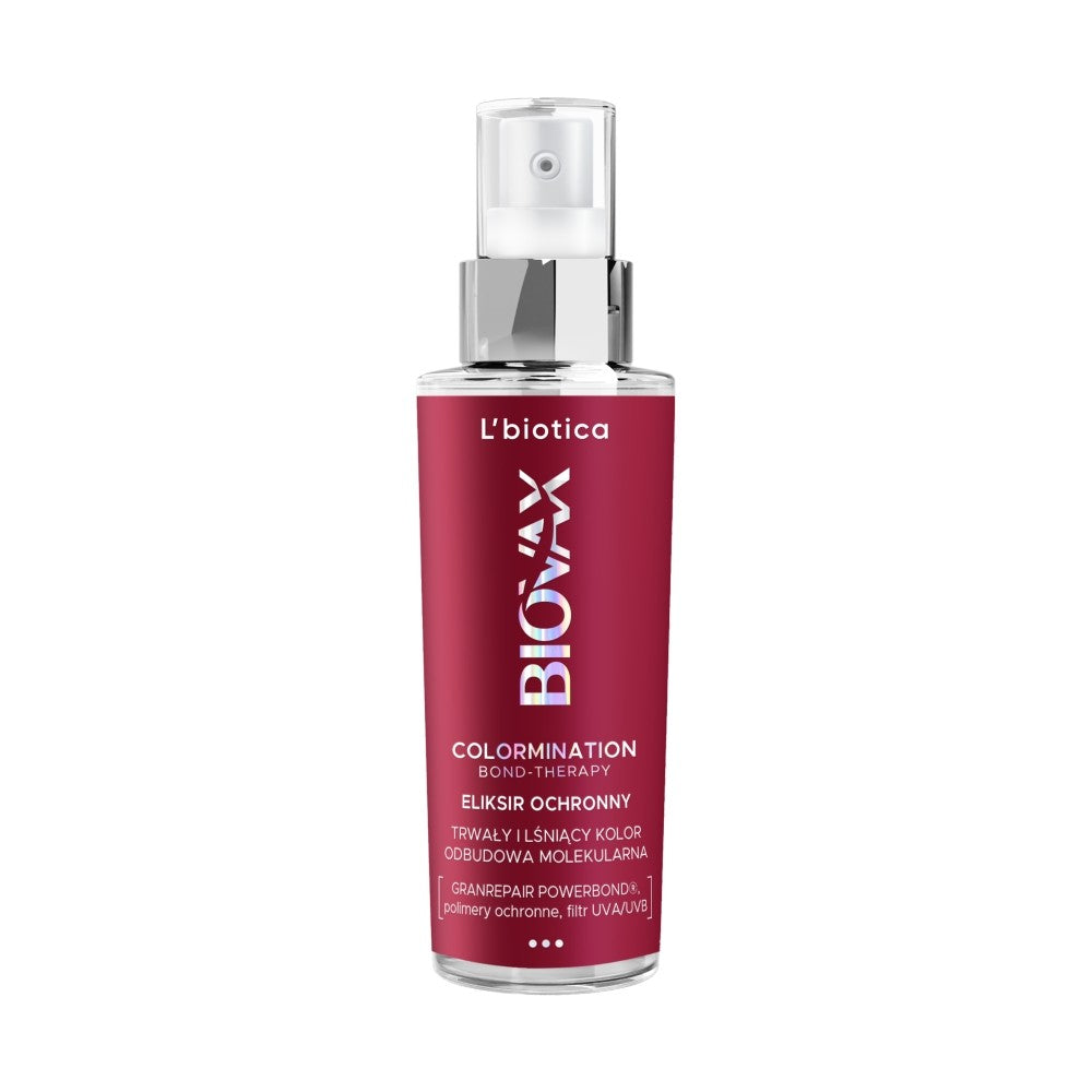L'BIOTICA Biovax Colormination Bond Therapy Protective elixir for colored hair 100 ml | Vaistine1.lt | WestPharmacy.eu